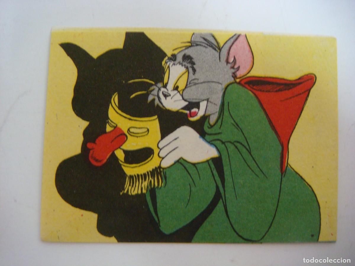 Coleccionismo Cromos antiguos: CROMO DE ALEGRES HISTORIETAS DE TOM Y JERRY-N&ordm;-100 (SIN PEGAR)-CAJ-N&ordm;-15