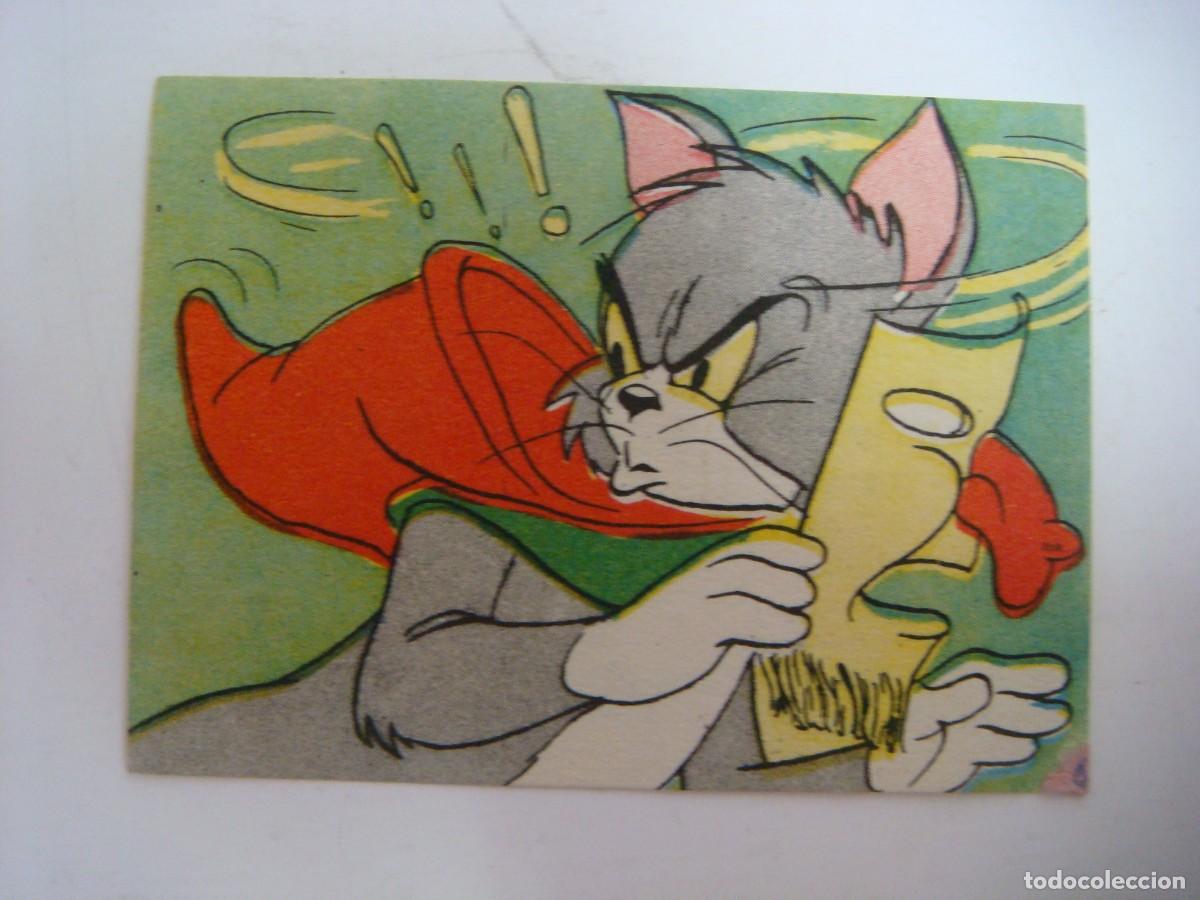 Coleccionismo Cromos antiguos: CROMO DE ALEGRES HISTORIETAS DE TOM Y JERRY-N&ordm;-112 (SIN PEGAR)-CAJ-N&ordm;-15