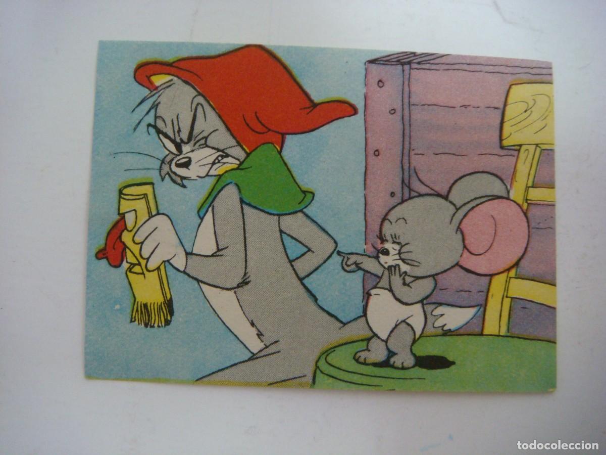 Coleccionismo Cromos antiguos: CROMO DE ALEGRES HISTORIETAS DE TOM Y JERRY-N&ordm;-115 (SIN PEGAR)-CAJ-N&ordm;-15