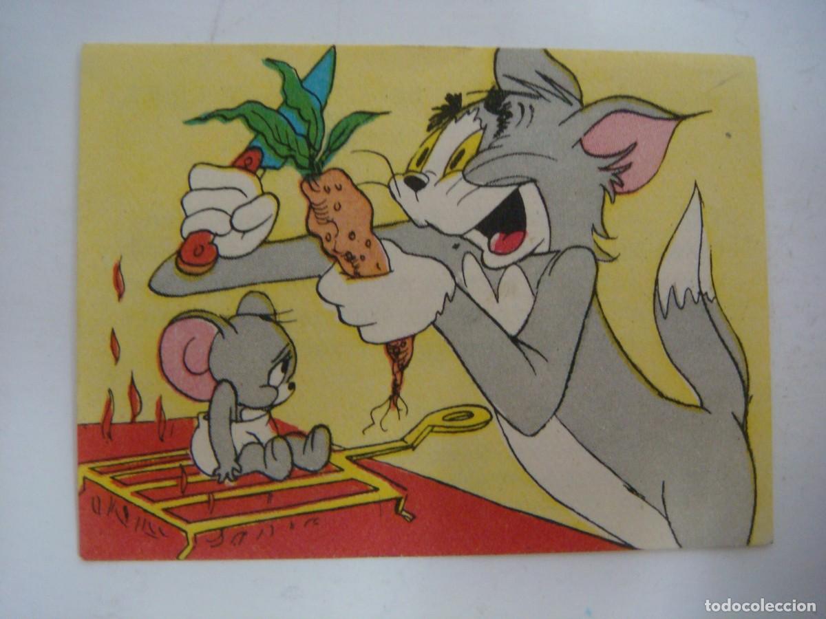 Coleccionismo Cromos antiguos: CROMO DE ALEGRES HISTORIETAS DE TOM Y JERRY-N&ordm;-137 (SIN PEGAR)-CAJ-N&ordm;-15