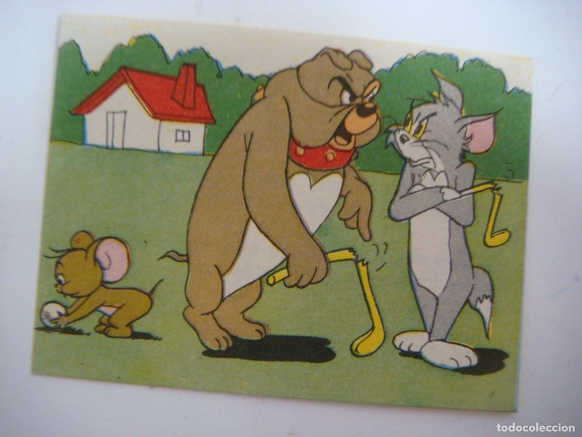 Coleccionismo Cromos antiguos: CROMO DE ALEGRES HISTORIETAS DE TOM Y JERRY-N&ordm;-167 (SIN PEGAR)-CAJ-N&ordm;-15