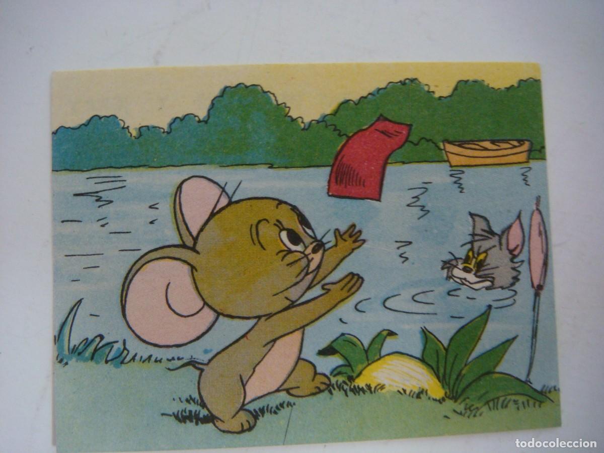 Coleccionismo Cromos antiguos: CROMO DE ALEGRES HISTORIETAS DE TOM Y JERRY-N&ordm;-176 (SIN PEGAR)-CAJ-N&ordm;-15