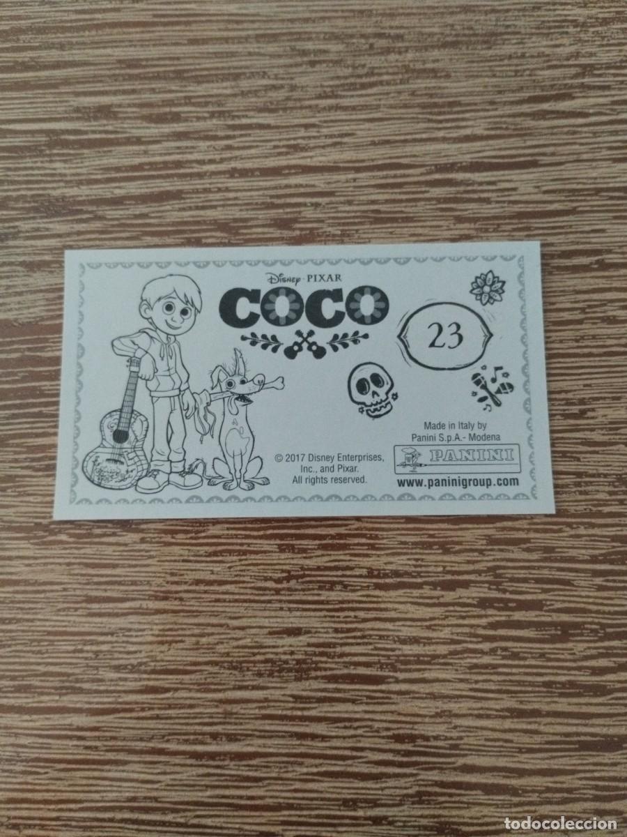 Coleccionismo cromos antiguos: N&deg; 23 - Sin Pegar - Coco - Panini 2017 - Disney - Pixar - Foto 2