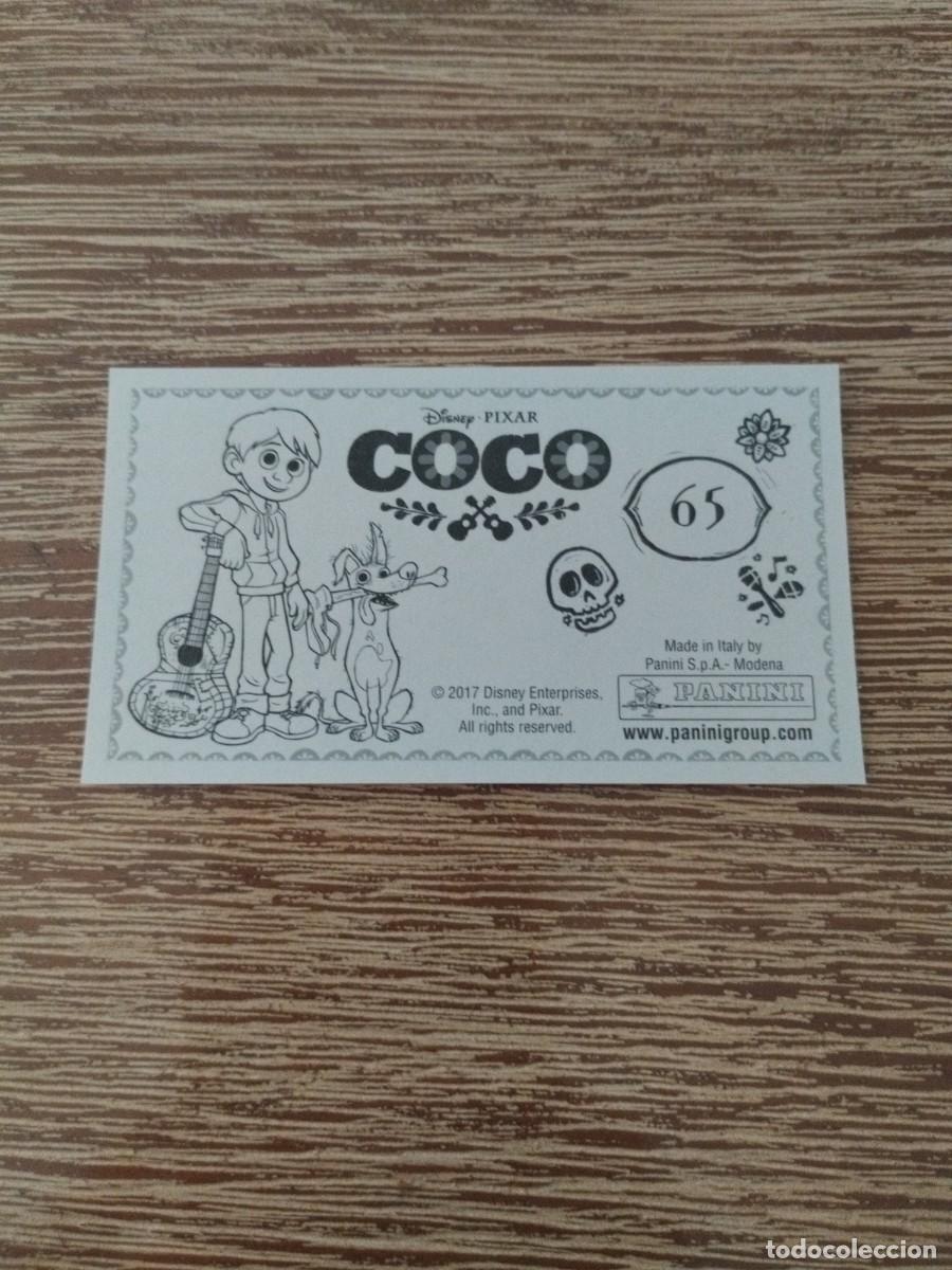 Coleccionismo cromos antiguos: N&deg; 65 - Sin Pegar - Coco - Panini 2017 - Disney - Pixar - Foto 2