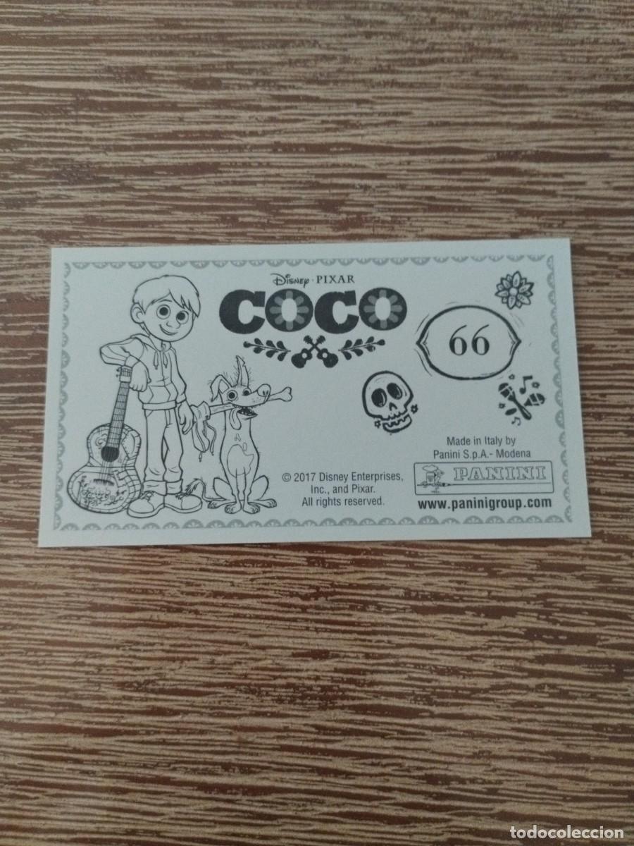 Coleccionismo cromos antiguos: N&deg; 66 - Sin Pegar - Coco - Panini 2017 - Disney - Pixar - Foto 2