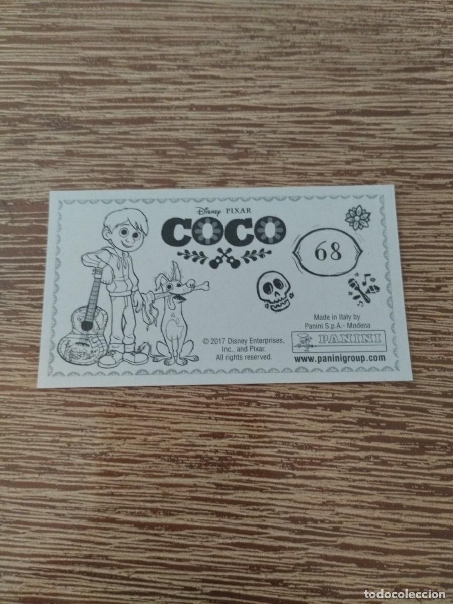 Coleccionismo cromos antiguos: N&deg; 68 - Sin Pegar - Coco - Panini 2017 - Disney - Pixar - Foto 2