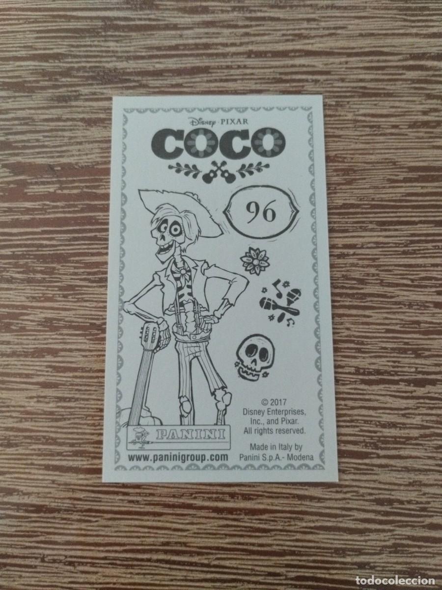 Coleccionismo cromos antiguos: N&deg; 96 - Sin Pegar - Coco - Panini 2017 - Disney - Pixar - Foto 2