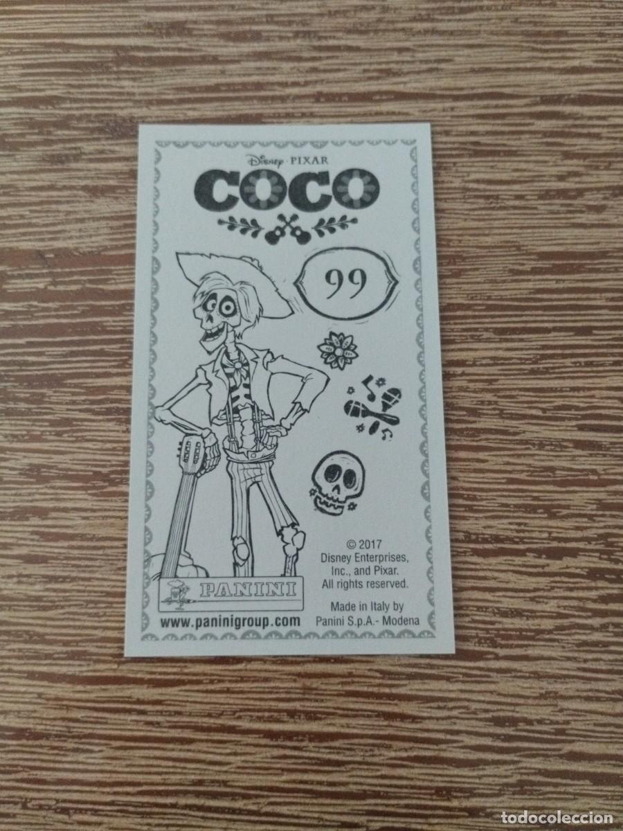 Coleccionismo cromos antiguos: N&deg; 99 - Sin Pegar - Coco - Panini 2017 - Disney - Pixar - Foto 2