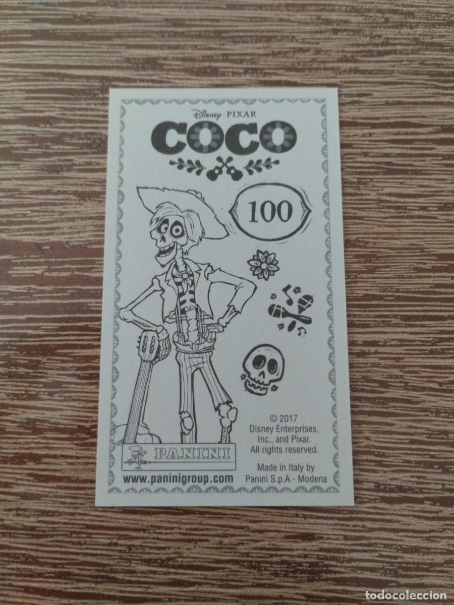 Coleccionismo cromos antiguos: N&deg; 100 - Sin Pegar - Coco - Panini 2017 - Disney - Pixar - Foto 2