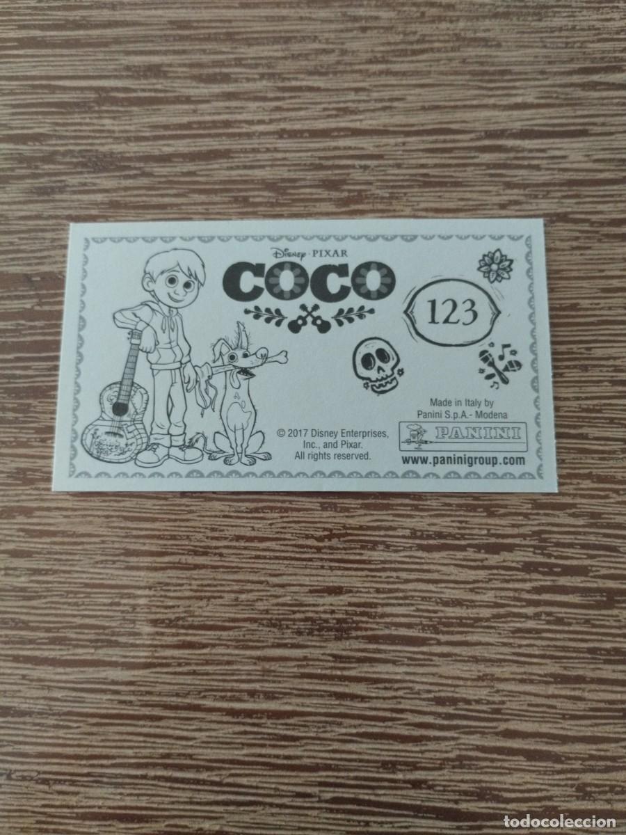 Coleccionismo cromos antiguos: N&deg; 123 - Sin Pegar - Coco - Panini 2017 - Disney - Pixar - Foto 2