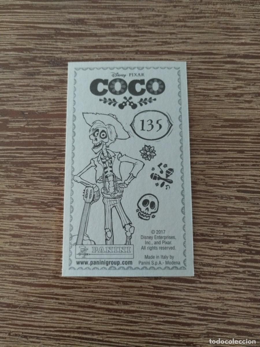 Coleccionismo cromos antiguos: N&deg; 135 - Sin Pegar - Coco - Panini 2017 - Disney - Pixar - Foto 2