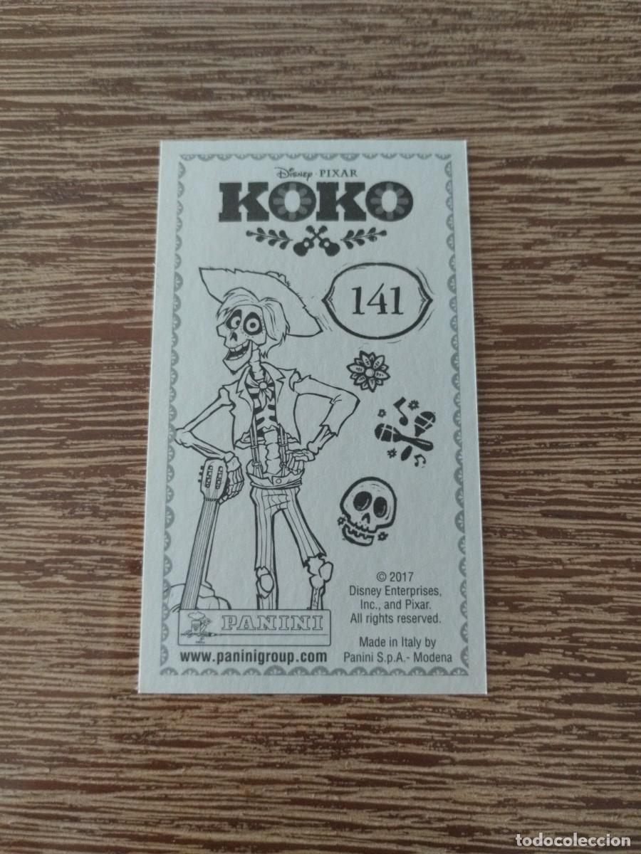 Coleccionismo cromos antiguos: N&deg; 141 - Sin Pegar - Coco - Panini 2017 - Disney - Pixar - Foto 2