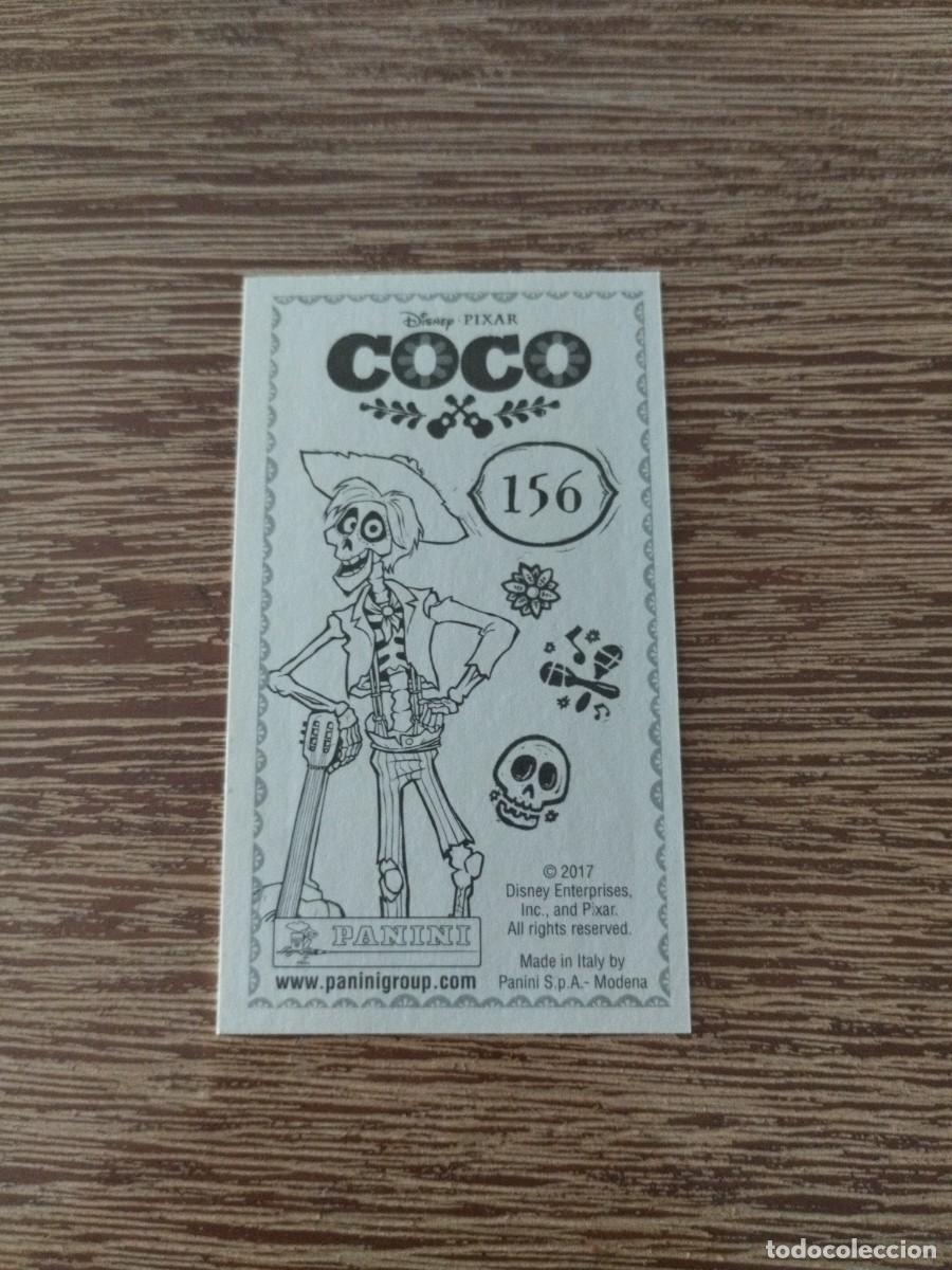 Coleccionismo cromos antiguos: N&deg; 156 - Sin Pegar - Coco - Panini 2017 - Disney - Pixar - Foto 2