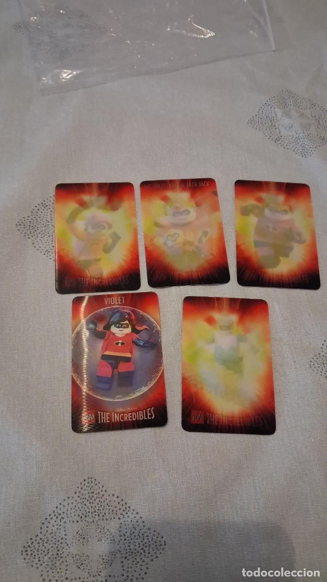 Coleccionismo cromos antiguos: Lote FOIL Cards Los increibles x5 - Foto 1