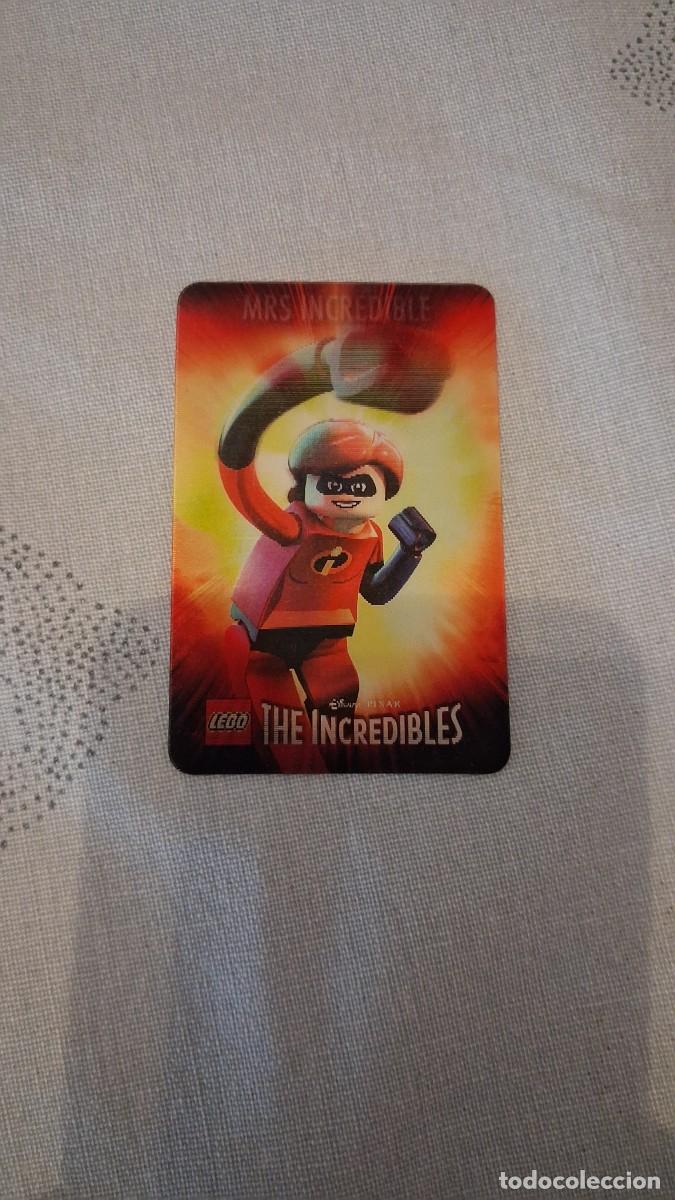 Coleccionismo cromos antiguos: Lote FOIL Cards Los increibles x5 - Foto 4