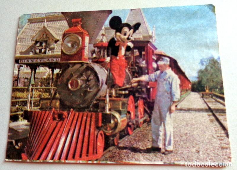 Coleccionismo Cromos antiguos: CROMO ANTIGUO COLECCI&Oacute;N DISNEY BIMBO - CROMO N&ordm;14 - DISNEYLANDIA USA - A&ntilde;o 1977