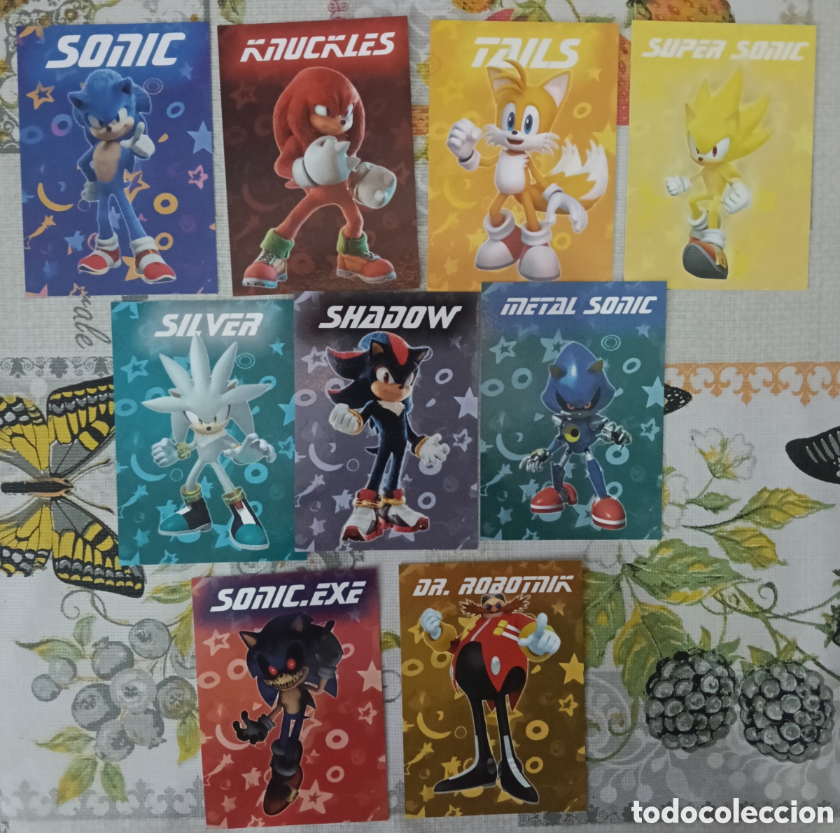 Coleccionismo cromos antiguos: Colecci&oacute;n Sonic The Hedgehog - Foto 1