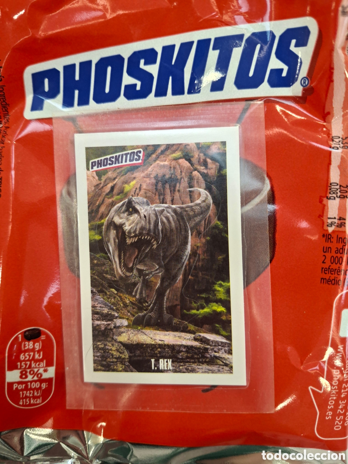 Coleccionismo cromos antiguos: PHOSKITOS JURASSIC WORLD REBIRTH - Foto 1