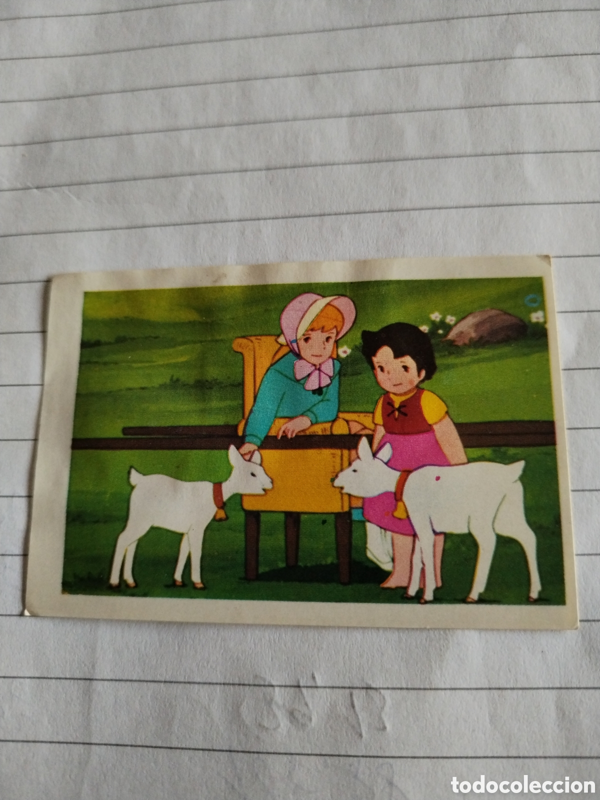 Coleccionismo Cromos antiguos: Cromo sin pegar El retorno de Heidi Fher 1976 n&deg;361