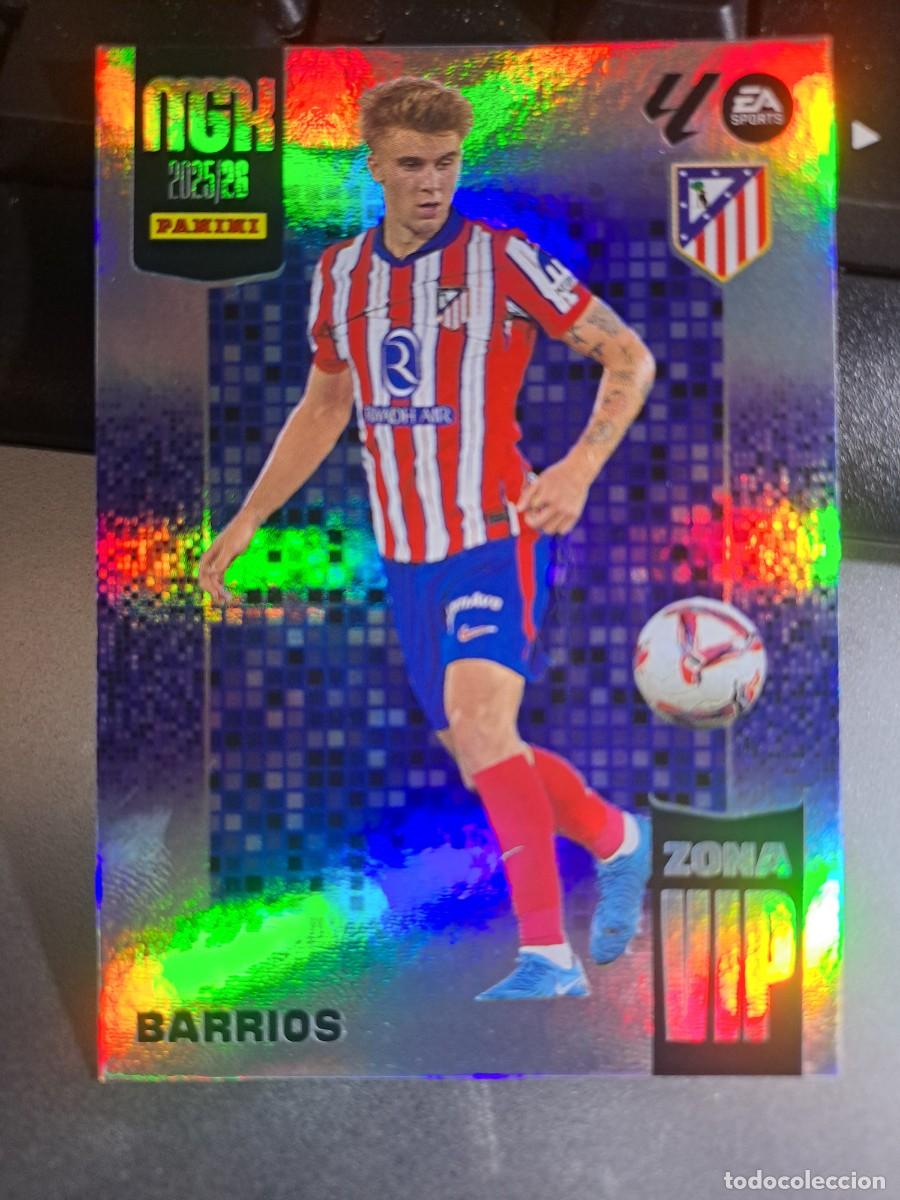 Collectable Antique Stickers: MEGACRACKS BARRIOS 389 ZONA VIP 389 ATLETICO DE MADRID LIGA 25 26 2025 2026 MGK PANINI