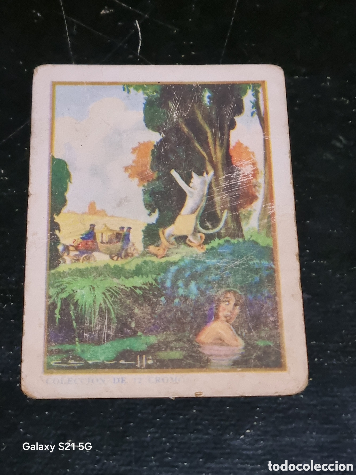 Coleccionismo cromos antiguos: 5 - CROMO EL GATO CON BOTAS - Foto 1
