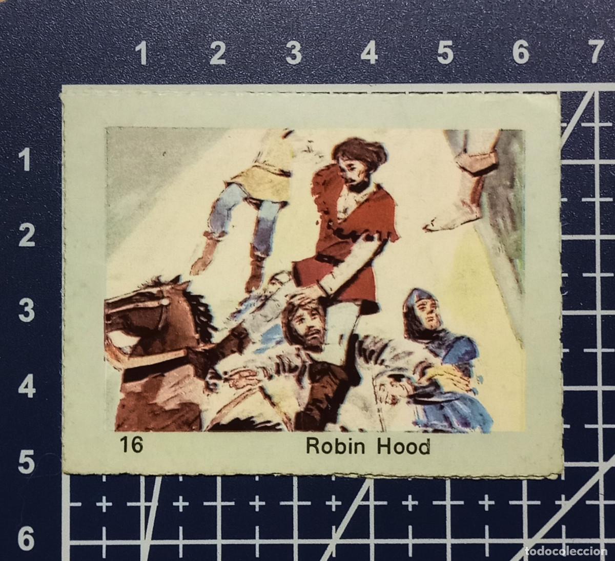 Coleccionismo cromos antiguos: CROMO - ROBIN HOOD N&ordm; 16 - Foto 1