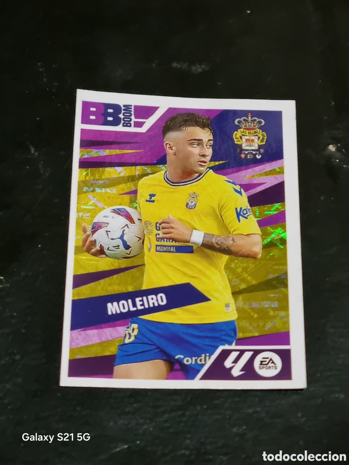 Coleccionismo Cromos antiguos: 14 - MOLEIRO LAS PALMAS BB BOM LIGA ESTE 2024-2025