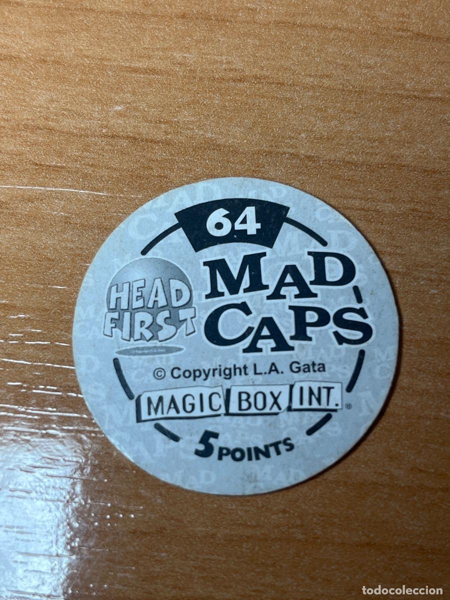 Coleccionismo cromos antiguos: Tazo 64 Mad Caps | Magic Box - Foto 2