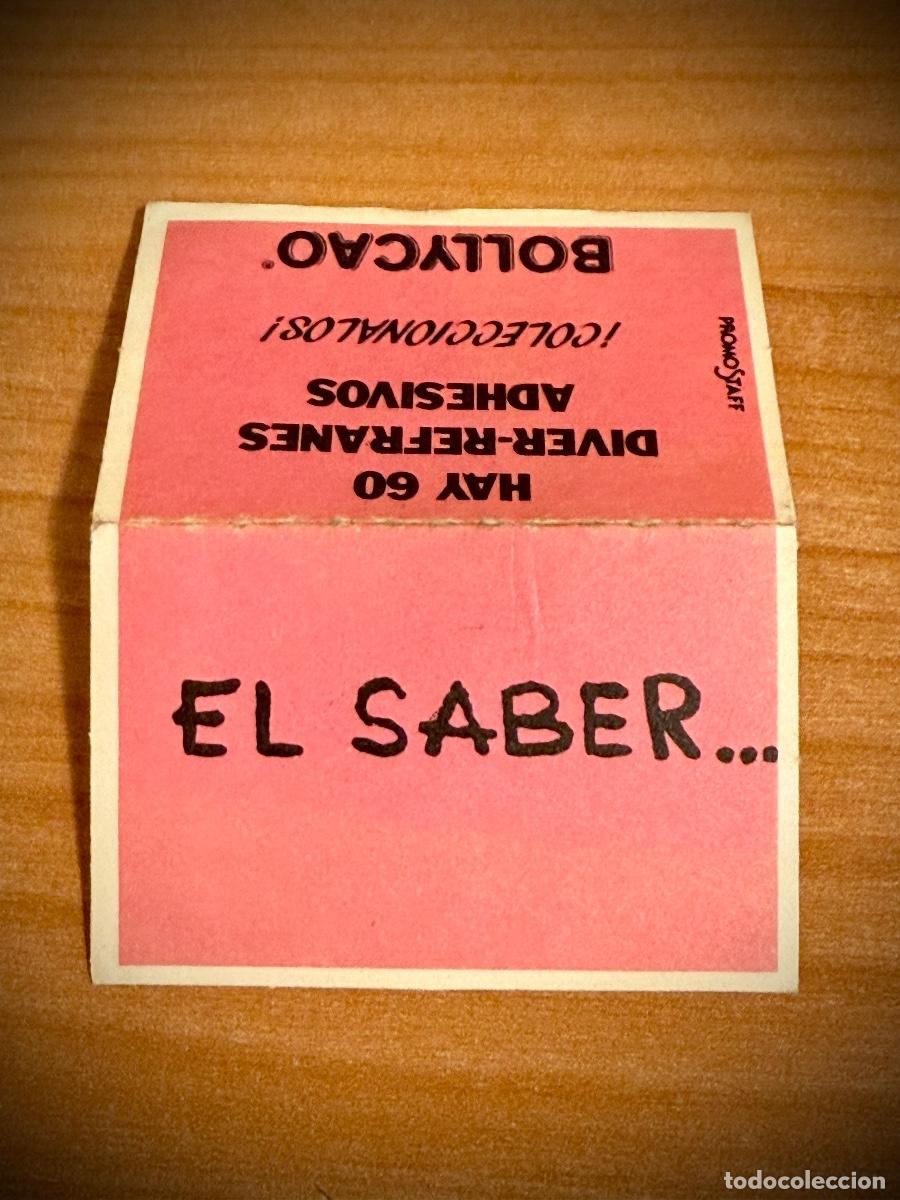 Coleccionismo cromos antiguos: Cromo Diver-Refranes &rdquo;El saber...&rdquo; - Foto 2