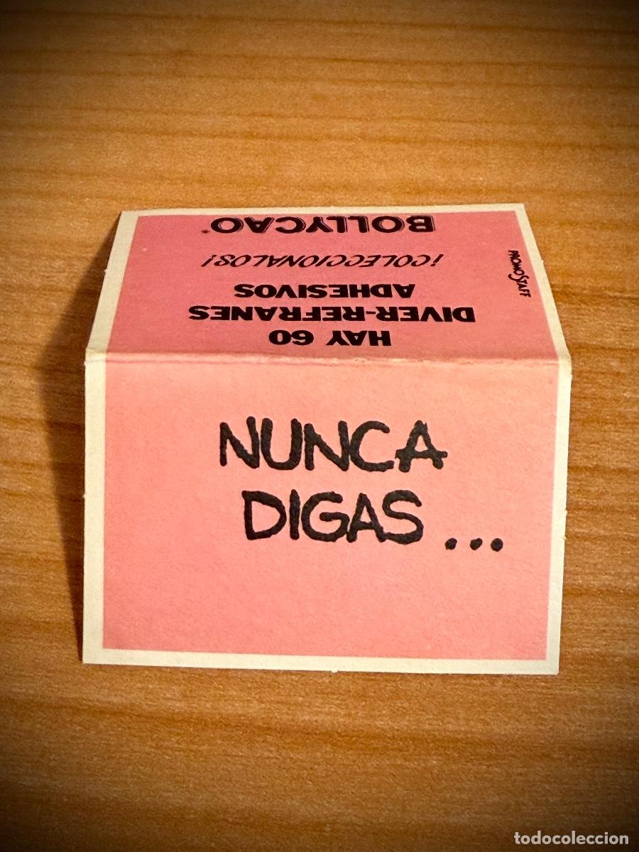 Coleccionismo cromos antiguos: Cromo Diver-Refranes &rdquo;Nunca digas...&rdquo; - Foto 2