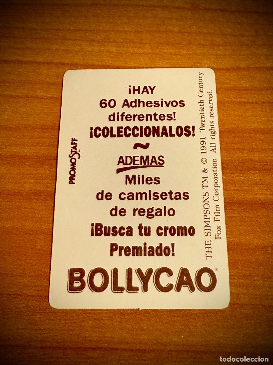 Coleccionismo cromos antiguos: Cromo Los Simpson &rdquo;&iexcl;Hoy Sorpresa!&rdquo; - Foto 2
