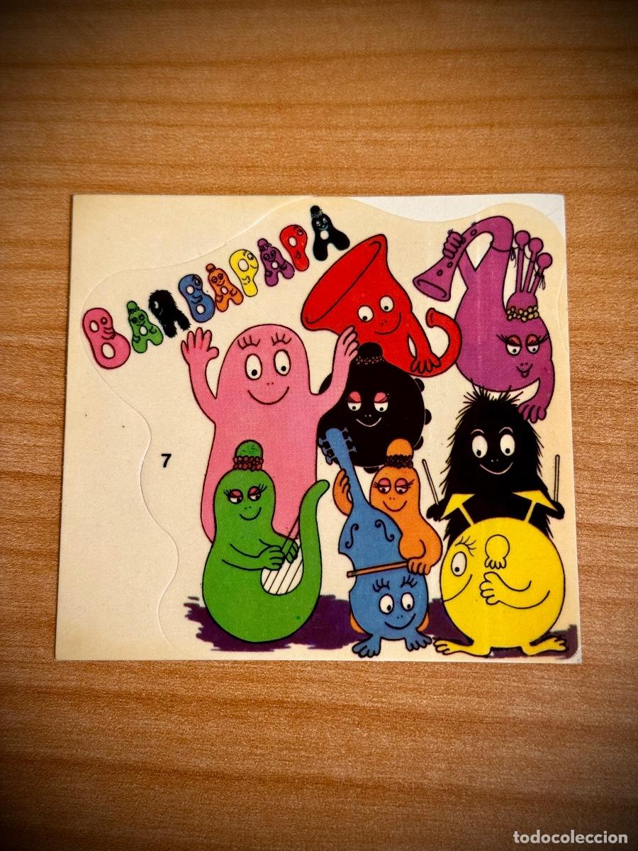 Coleccionismo cromos antiguos: Pegatina &rdquo;Barbapap&aacute;&rdquo; - Foto 1