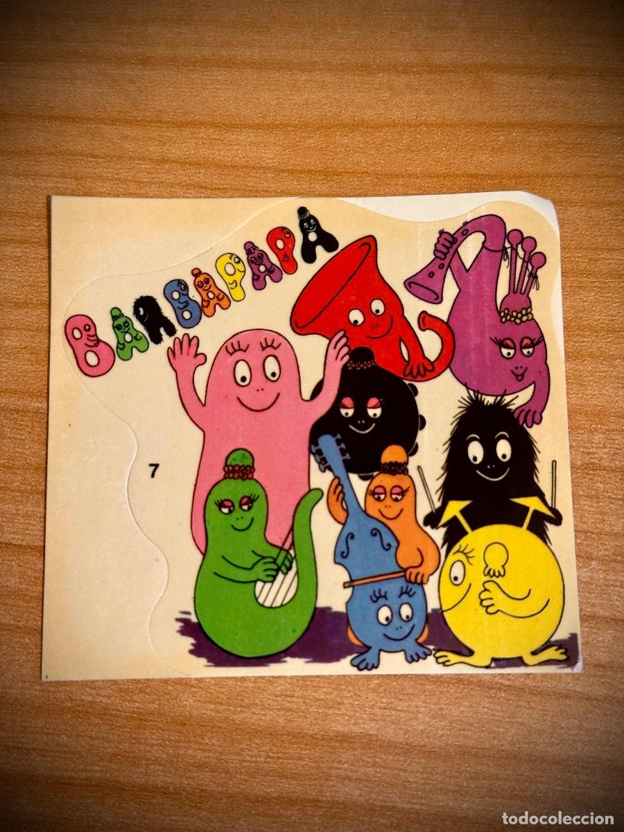 Coleccionismo cromos antiguos: Pegatina &rdquo;Barbapap&aacute;&rdquo; - Foto 1
