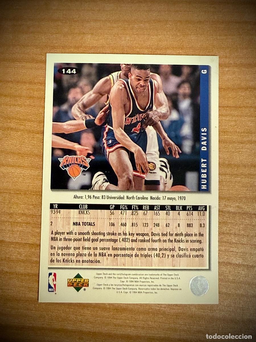 Coleccionismo cromos antiguos: Cromo &rdquo;Collector ́s Choice&rdquo; - Hubert Davis - Foto 2