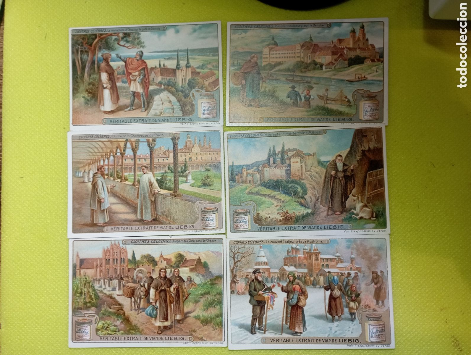 Collezionismo Figurine antiche: Serie completa Liebig Sanguinetti 950. a&ntilde;o primera d&eacute;cada 1900