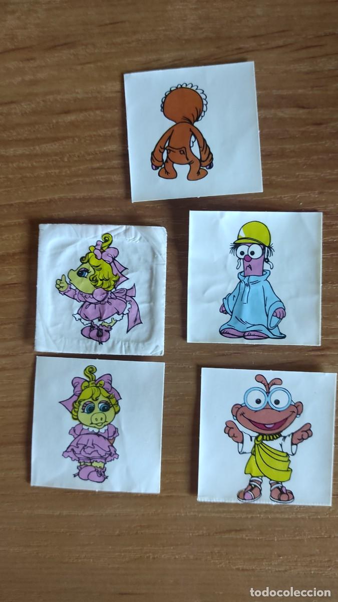 Coleccionismo cromos antiguos: 5 cromo pegatinas Peque&ntilde;ecos de Risi - Foto 1