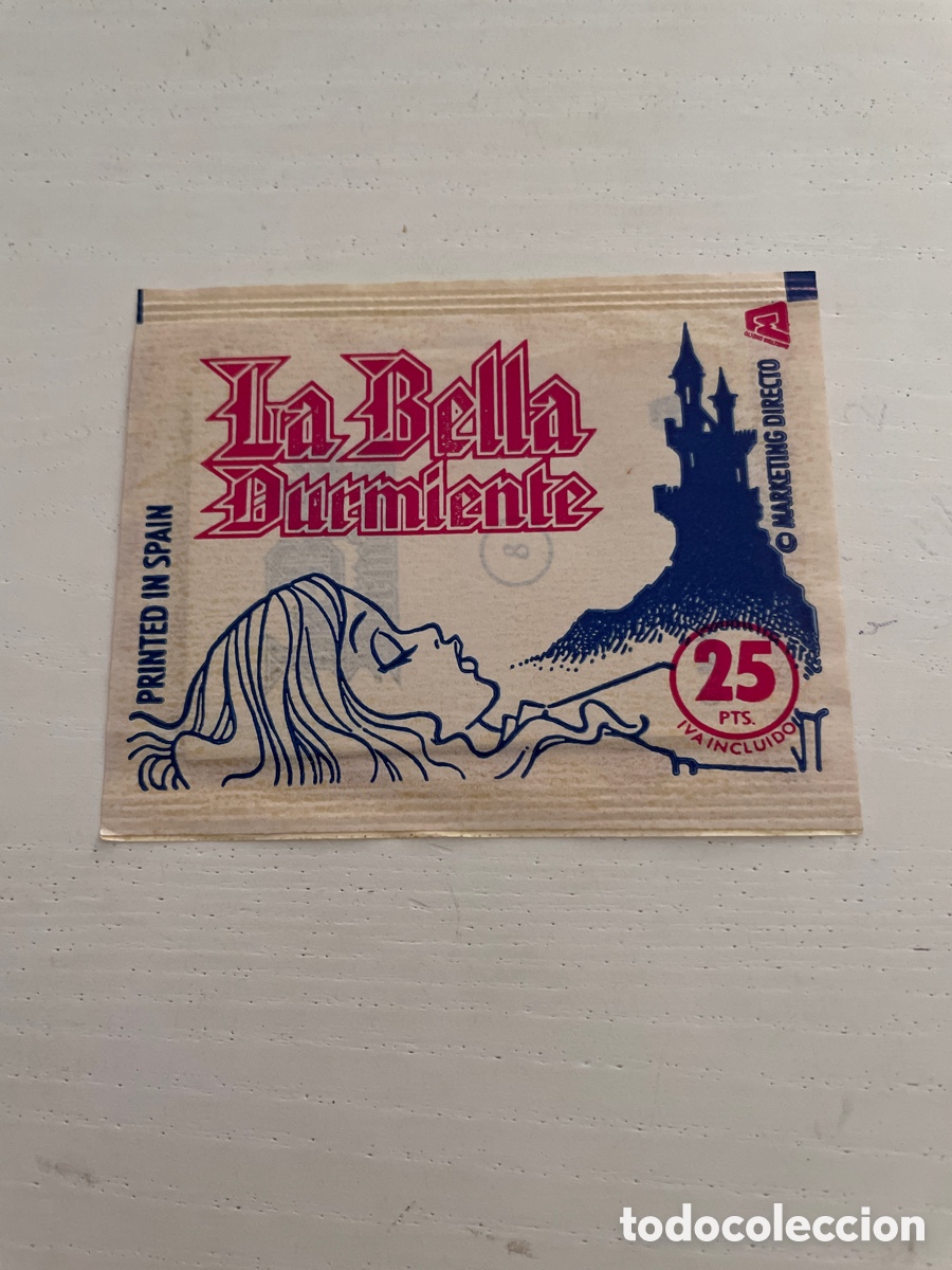 Coleccionismo cromos antiguos: LA BELLA DURMIENTE Sobre de cromos sin abrir - Foto 1