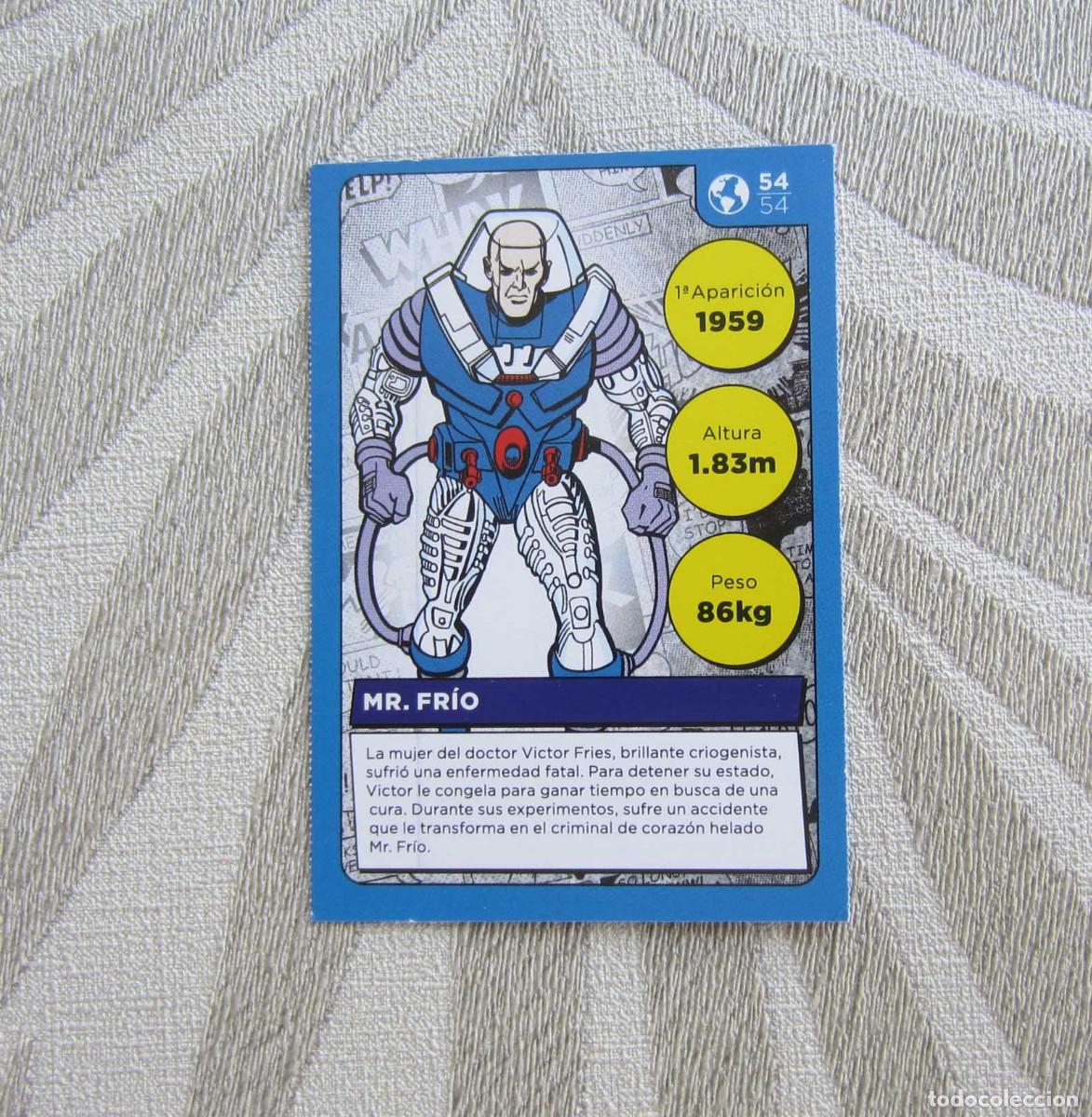 Coleccionismo cromos antiguos: CROMOS CARTAS CARREFOUR CROMO DC COMICS N&ordm; 54 - Foto 1