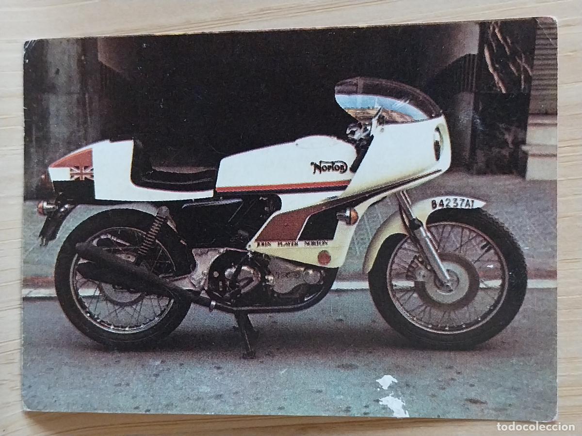 Coleccionismo Cromos antiguos: NORTON JOHN PLAYER BIMBO MUNDO MOTOS A&Ntilde;O 1975 CROMO 32 ***** SIN PEGAR NUNCA ORIGINAL MOTORISMO