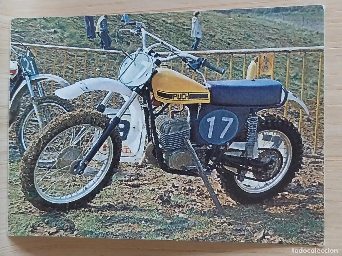 Coleccionismo Cromos antiguos: PUCH CROSS BIMBO MUNDO MOTOS A&Ntilde;O 1975 CROMO 50 ***** SIN PEGAR NUNCA ORIGINAL MOTORISMO