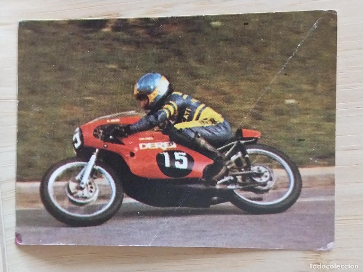 Coleccionismo Cromos antiguos: B GRAU BIMBO MUNDO MOTOS A&Ntilde;O 1975 CROMO 63 ***** SIN PEGAR NUNCA ORIGINAL MOTORISMO