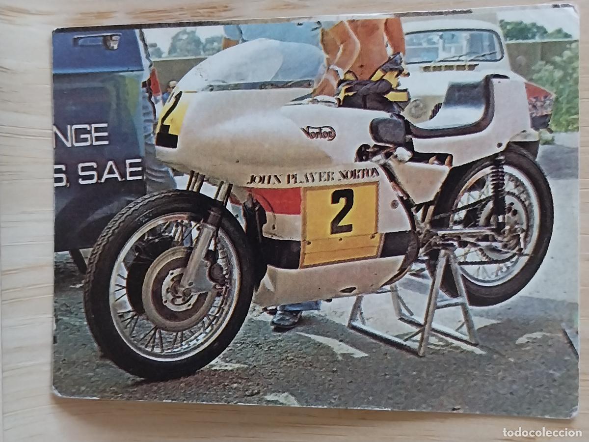 Coleccionismo Cromos antiguos: NORTON F 750 BIMBO MUNDO MOTOS A&Ntilde;O 1975 CROMO 28 ** SIN PEGAR NUNCA ORIGINAL MOTORISMO
