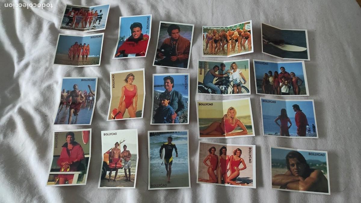 Coleccionismo Cromos antiguos: Lote 18 cromos Panrico Los vigilantes de la playa Sin pegar