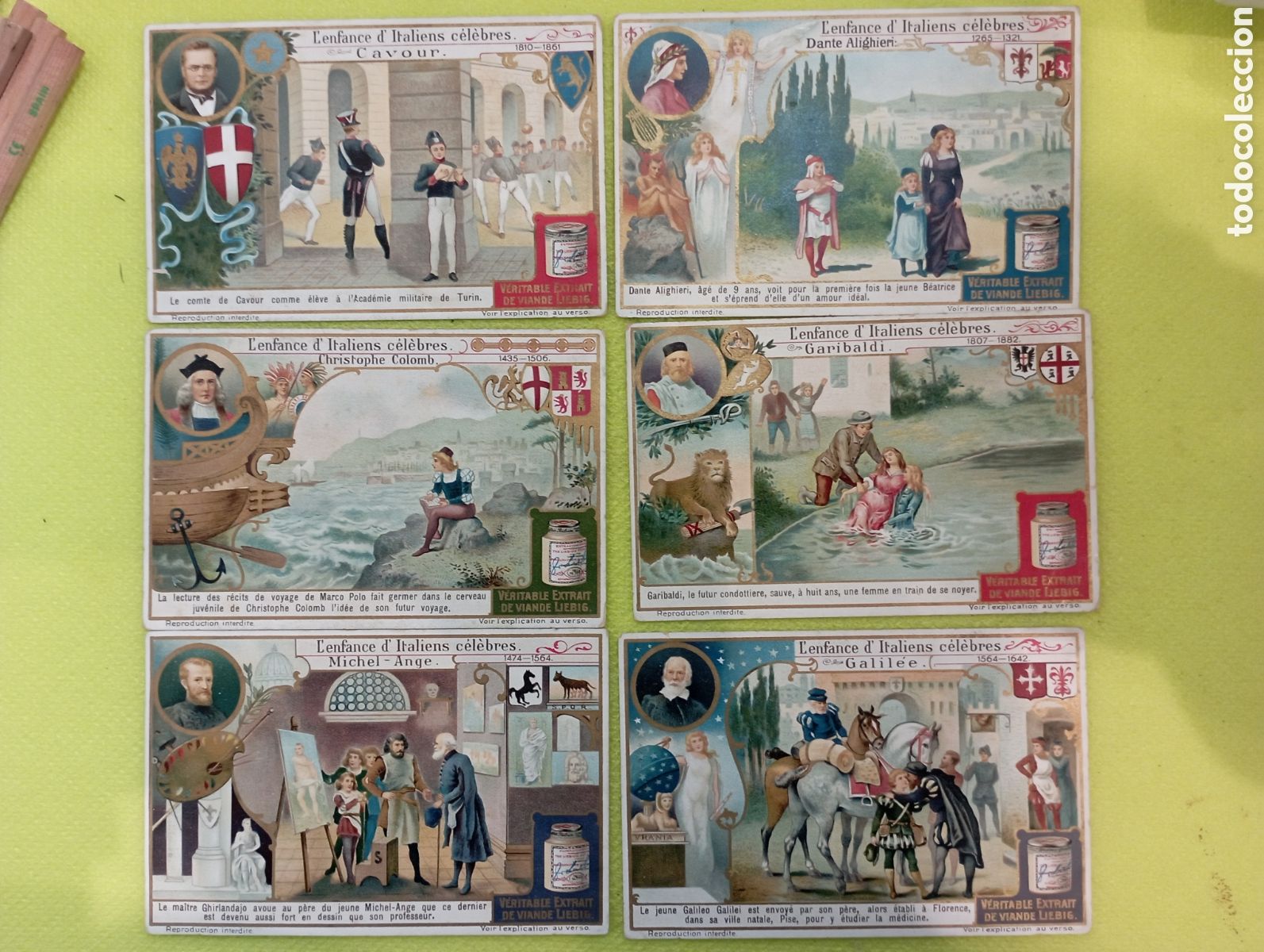Collezionismo Figurine antiche: Serie completa Liebig Sanguinetti 1044. a&ntilde;os desde 1911 a 1920