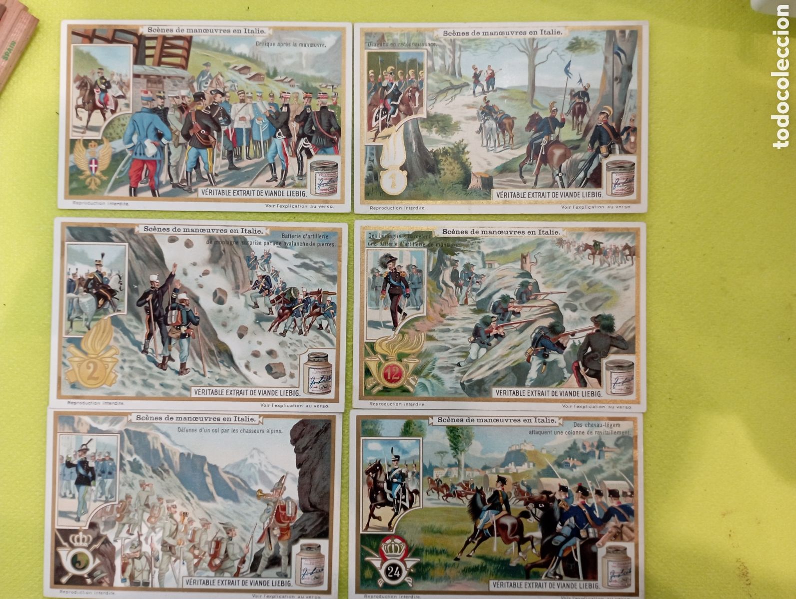 Collezionismo Figurine antiche: Serie completa Liebig Sanguinetti 1045. a&ntilde;os desde 1911 a 1920