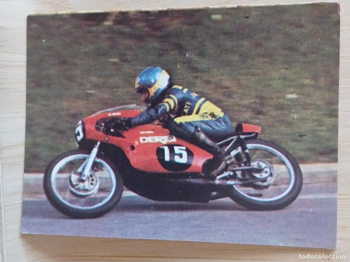 Coleccionismo Cromos antiguos: B GRAU BIMBO MUNDO MOTOS A&Ntilde;O 1975 CROMO 63 *---* SIN PEGAR NUNCA ORIGINAL MOTORISMO