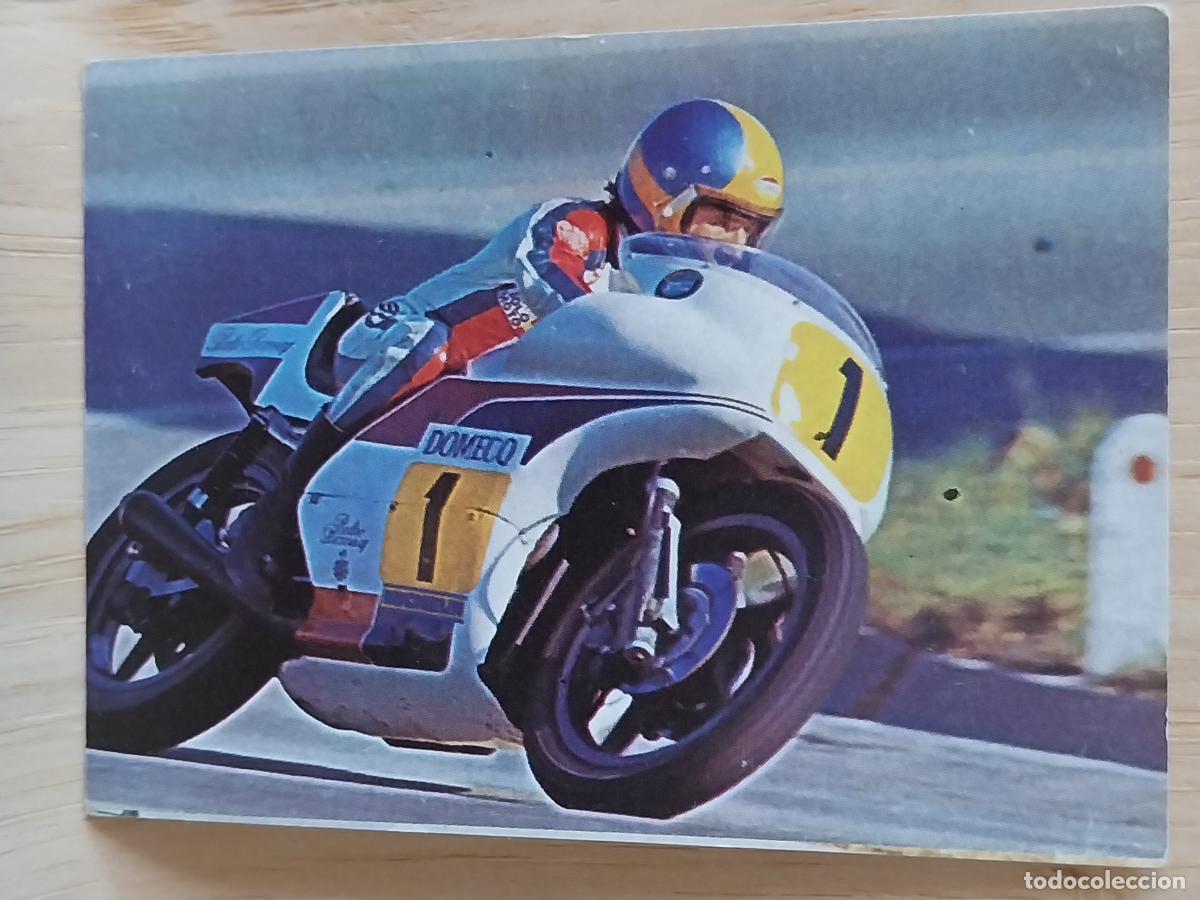 Coleccionismo Cromos antiguos: B GRAU BIMBO MUNDO MOTOS A&Ntilde;O 1975 CROMO 24 *--* SIN PEGAR NUNCA ORIGINAL MOTORISMO