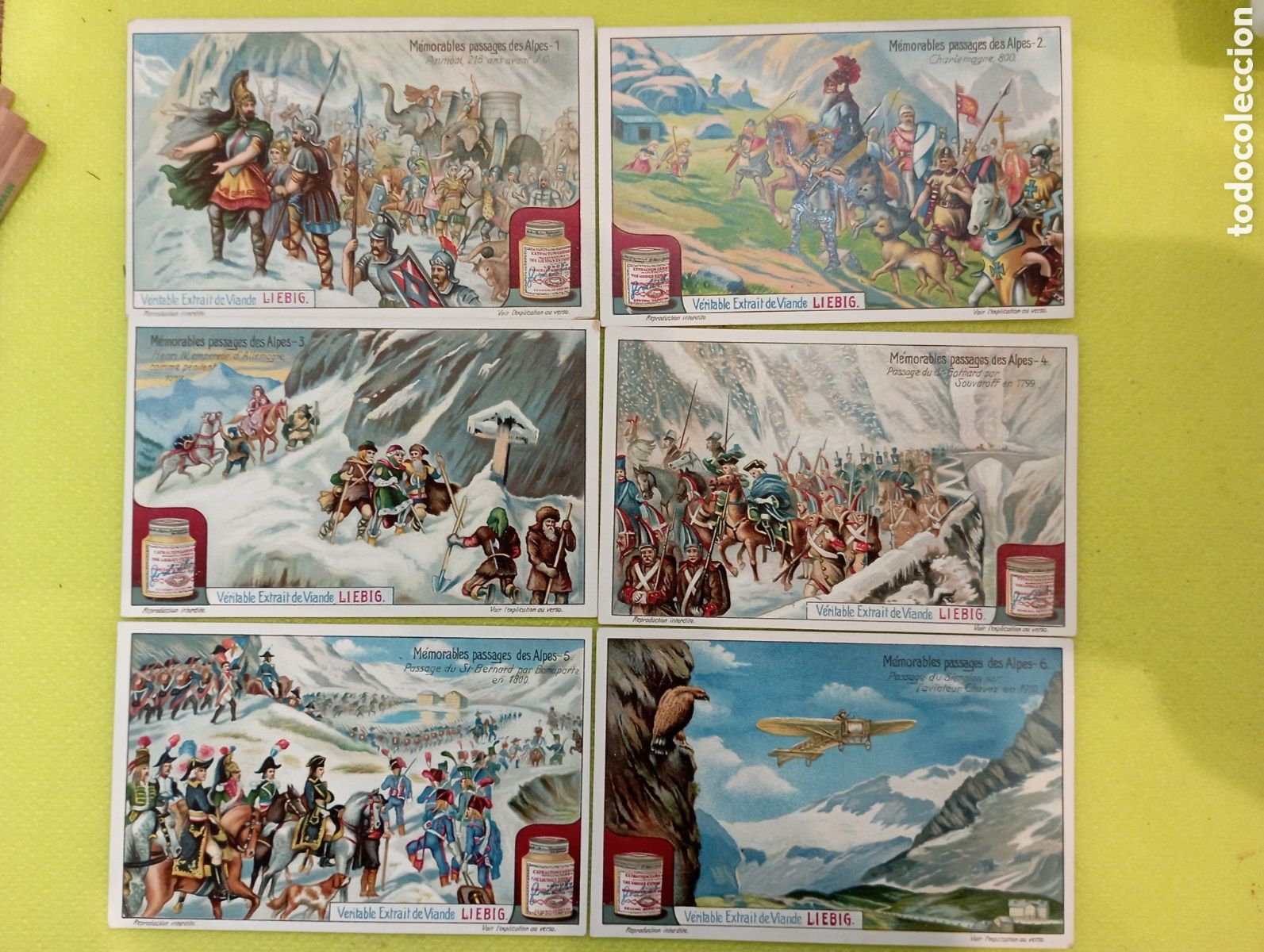 Collezionismo Figurine antiche: Serie completa Liebig Sanguinetti 1073. a&ntilde;os desde 1911 a 1920