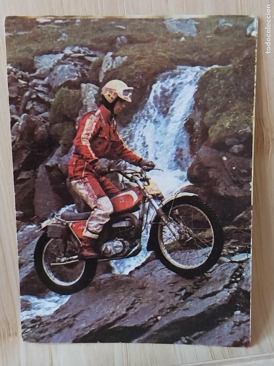 Coleccionismo Cromos antiguos: C COUTARD BIMBO MUNDO MOTOS A&Ntilde;O 1975 CROMO 16 *-* SIN PEGAR NUNCA ORIGINAL MOTORISMO