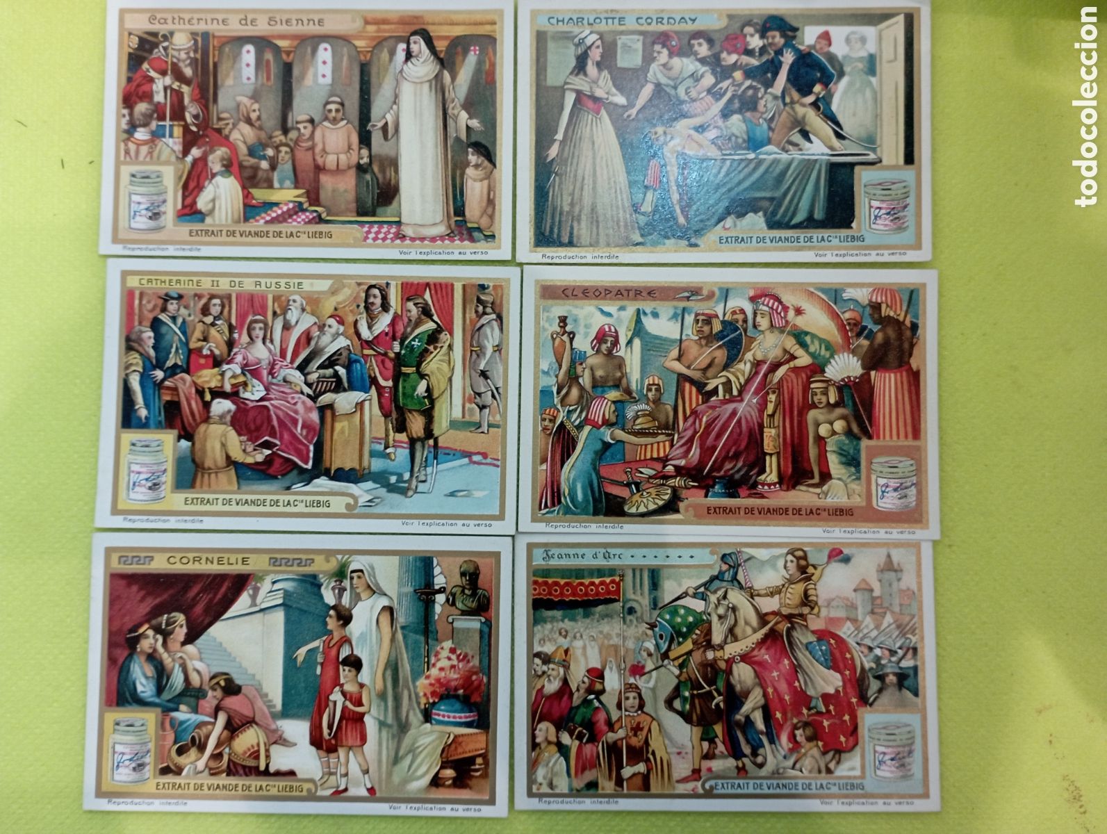 Coleccionismo Cromos antiguos: Serie completa Liebig Sanguinetti 1137. a&ntilde;os desde 1911 a 1925